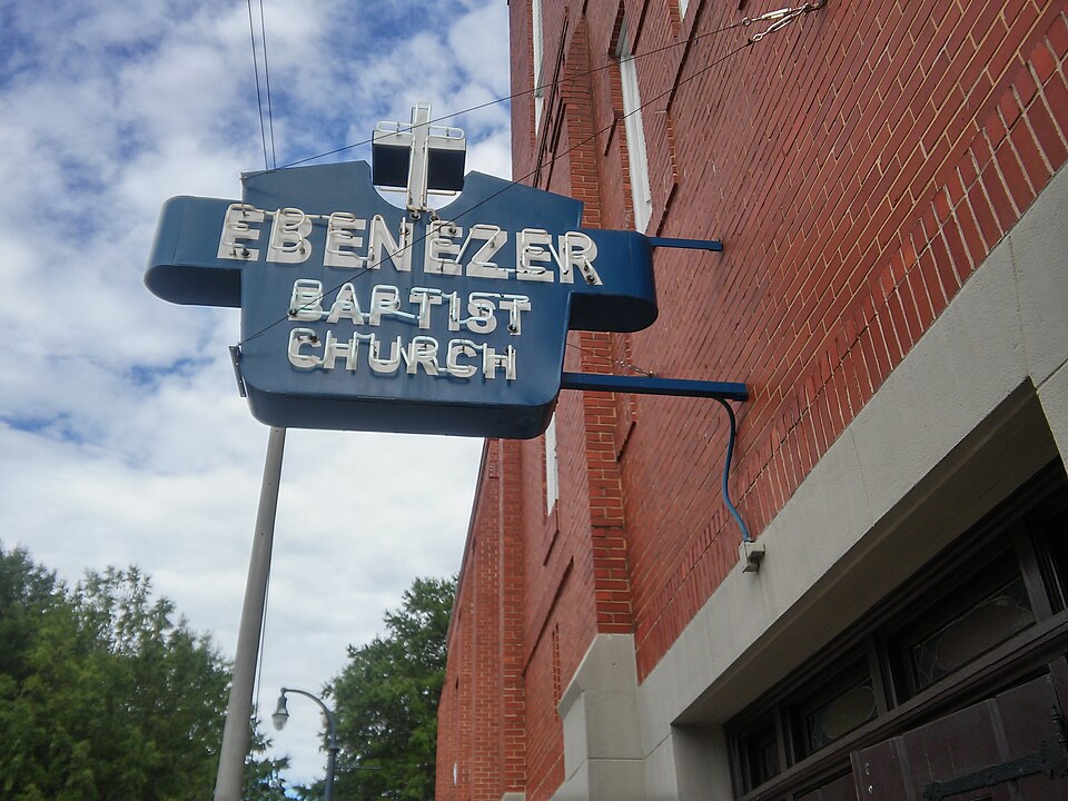 Ebenezer Baptist Church - Atlanta Georgia - Sign